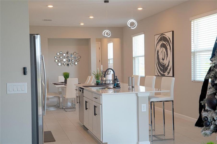 Furnished interior view inside a new home in , Haines City (Image 12).