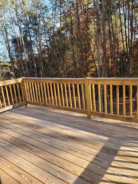 Exterior details and patio area of a home in , Hickory (Image 3).