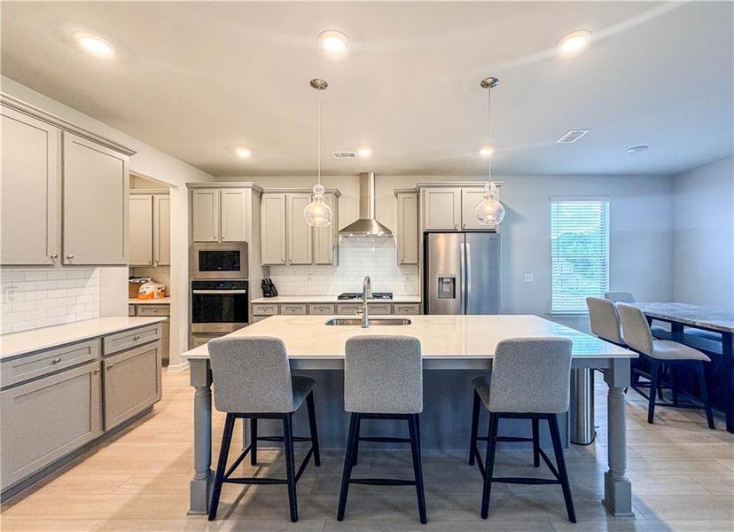 Furnished interior view inside a new home in , Stockbridge (Image 80).