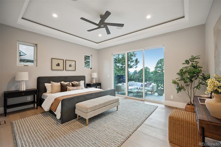 Furnished interior view inside a new home in , Castle Rock (Image 30).