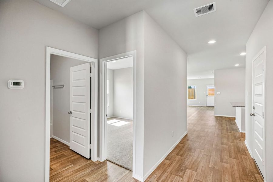 Representative unfurnished interior of a home built from the Legacy Hills 1754 by Brohn Homes in Legacy Hills, Mico (Image 10).