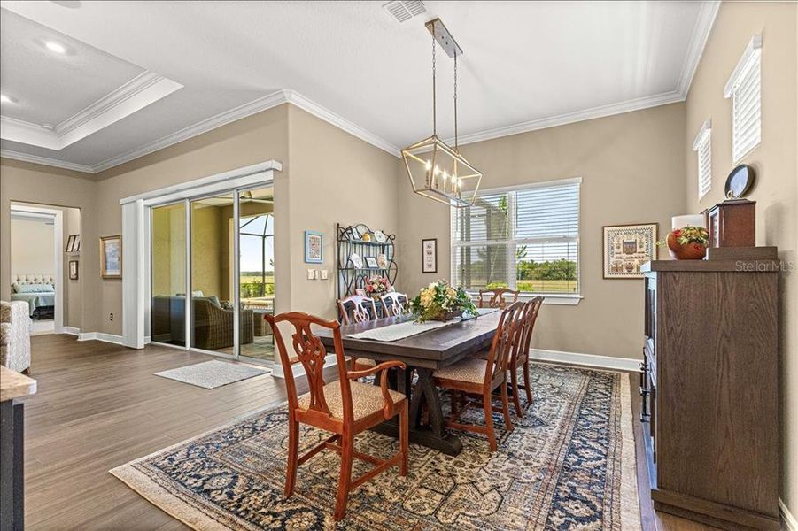 Furnished interior view inside a new home in , Ocala (Image 9).