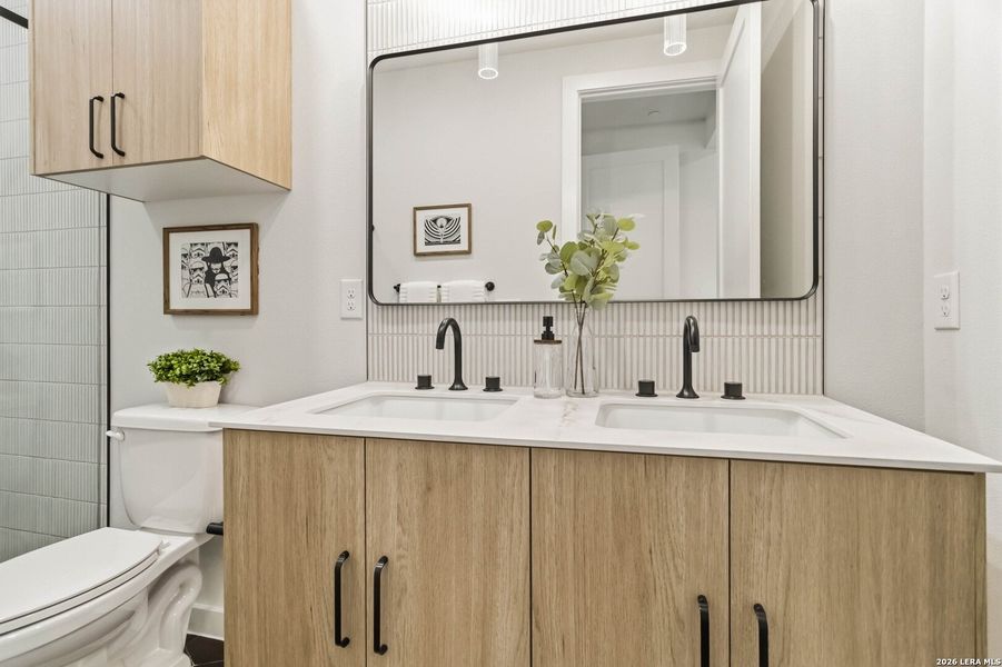 Furnished interior view inside a new home in Dovetail, New Braunfels (Image 4).