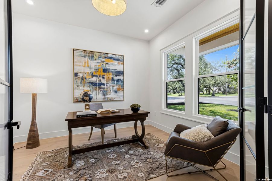 Furnished interior view inside a new home in , San Antonio (Image 15).