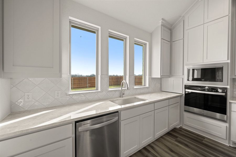 Furnished interior view inside a new home in Chapel Ridge, Waco (Image 6).