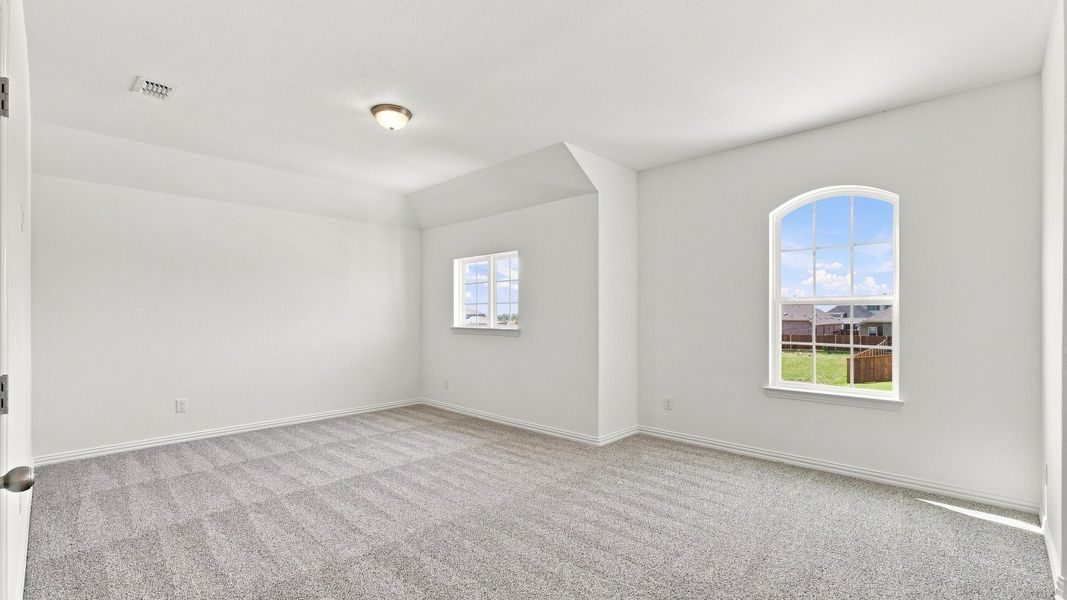 Furnished interior view inside a new home in Anna Ranch, Anna (Image 28).