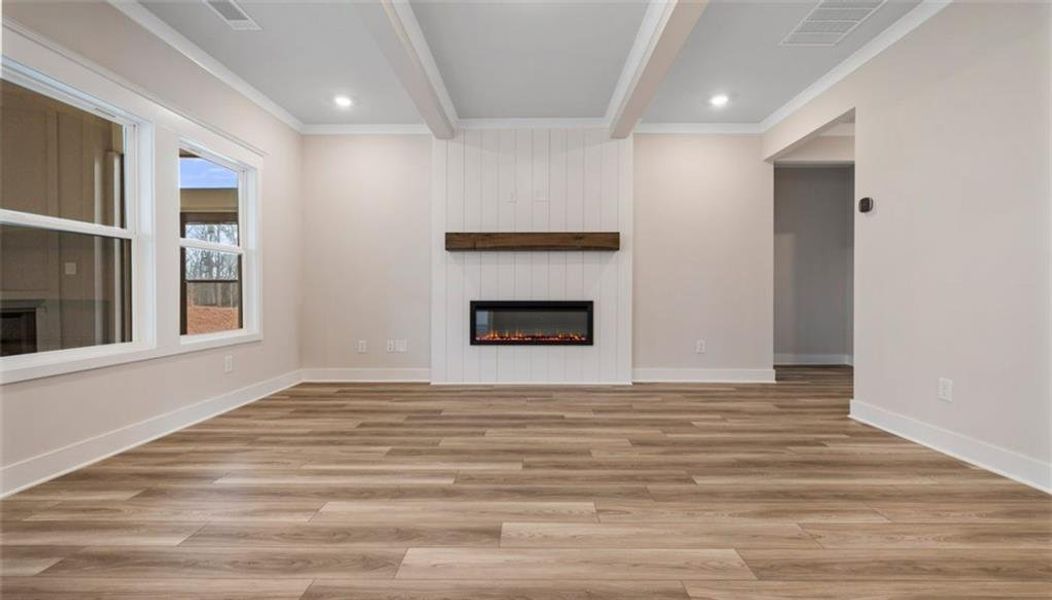 Spacious, unfurnished interior of a new home in Garland Meadows, Cartersville (Image 15).