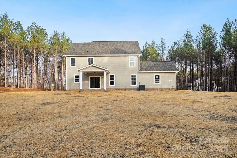 Exterior details and patio area of a home in , Wingate (Image 22).