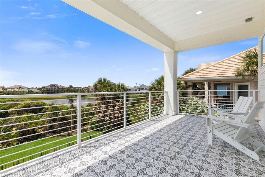 Exterior details and patio area of a home in , Palm Coast (Image 33).