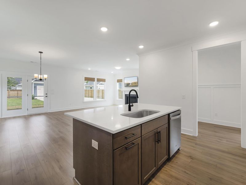 Furnished interior view inside a new home in Pineland Village, Summerville (Image 13).