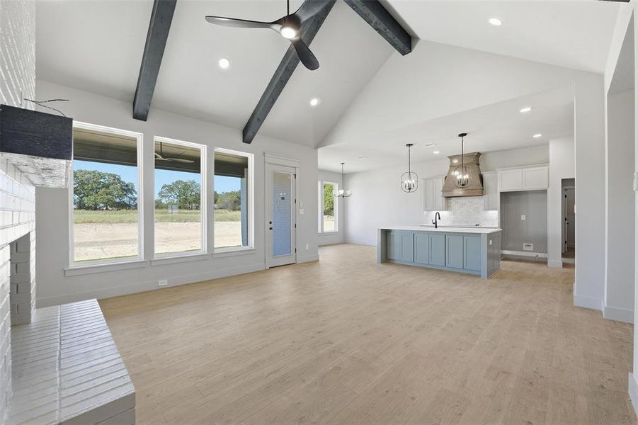 Spacious, unfurnished interior of a new home in , Poolville (Image 29).