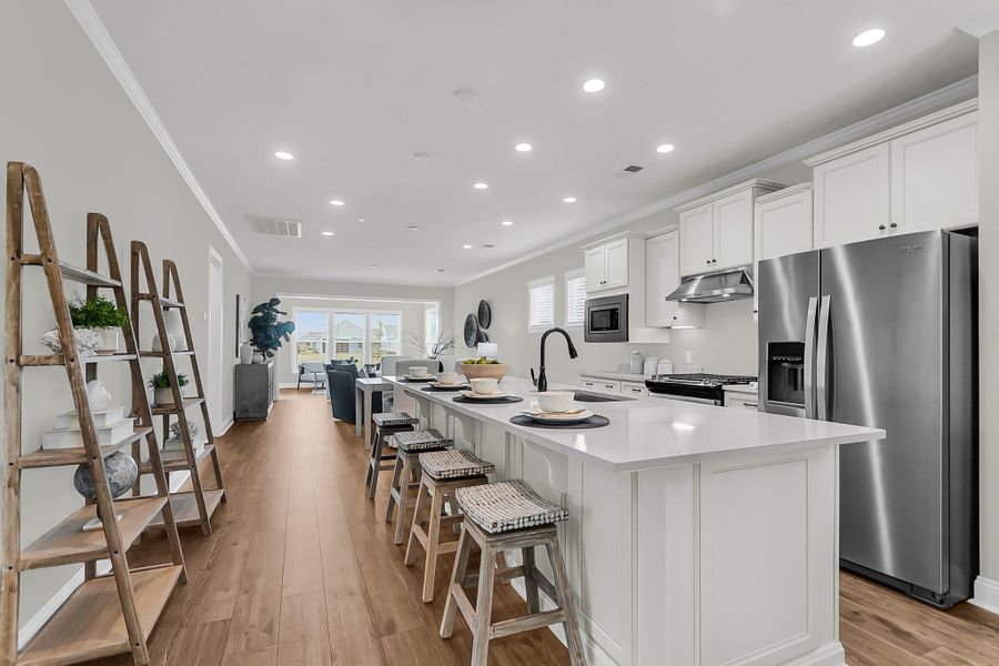 Furnished interior view inside a new home in , Summerville (Image 33).