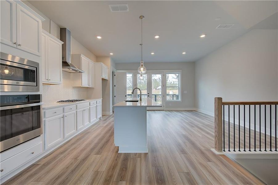 Furnished interior view inside a new home in Barrett Pointe, Kennesaw (Image 10).