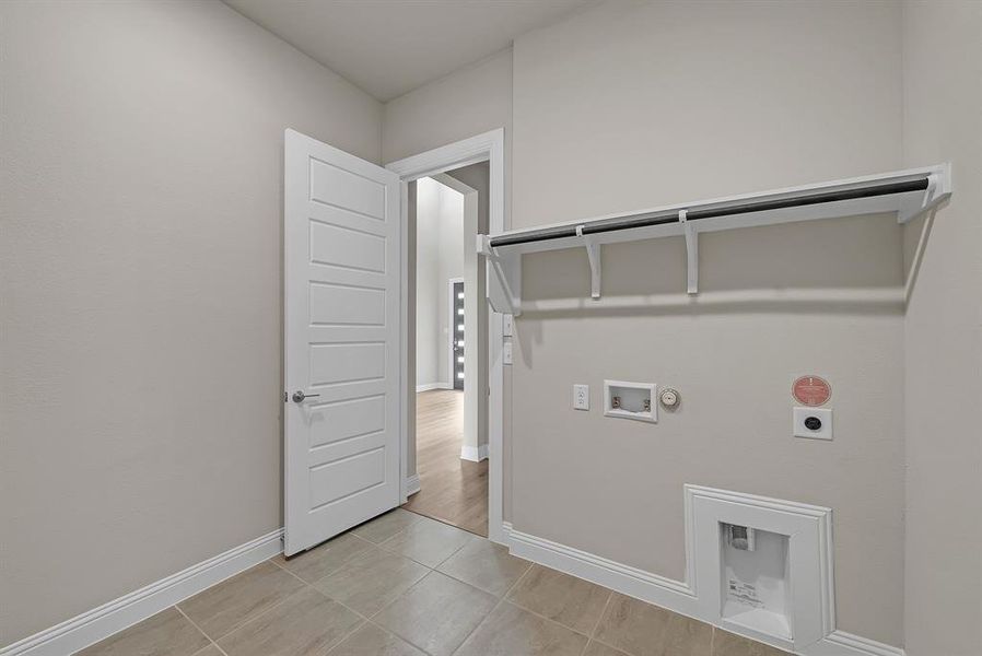 Furnished interior view inside a new home in Eagle Estates, Cross Timber (Image 9).