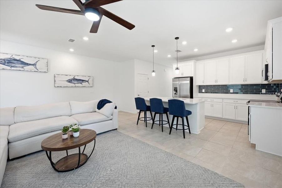 Furnished interior view inside a new home in , Sarasota (Image 32).