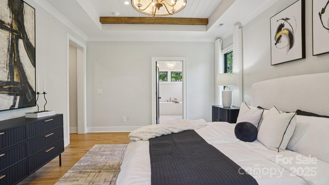 Furnished interior view inside a new home in , Charlotte (Image 15).