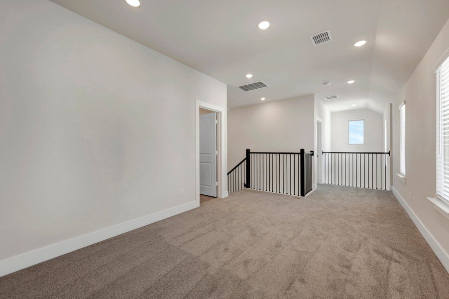 Spacious, unfurnished interior of a new home in Union Park, Little Elm (Image 18). Spacious, unfurnished interior of a new home in Union Park, Little Elm (Image 18).