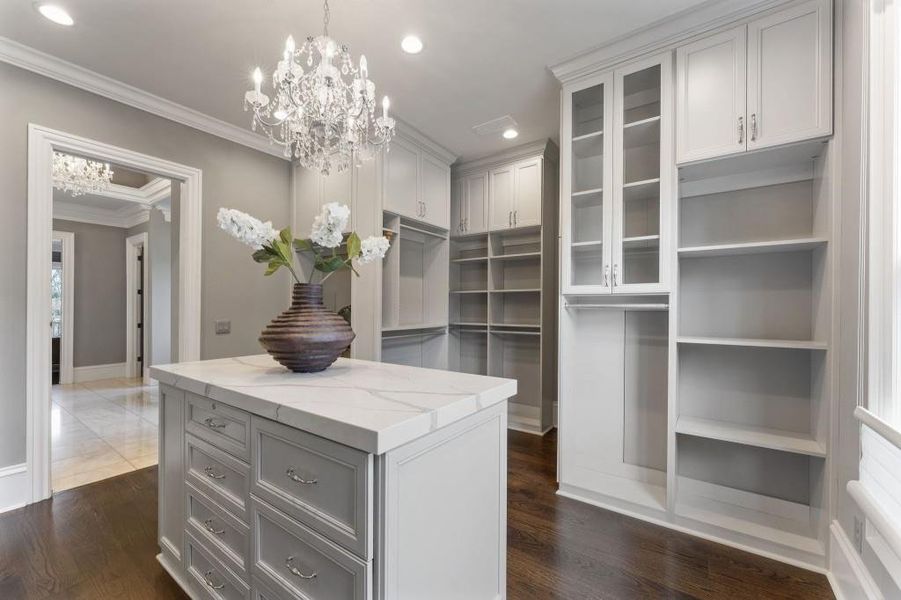Furnished interior view inside a new home in , Johns Creek (Image 11).