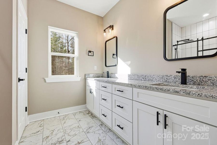 Furnished interior view inside a new home in , Hendersonville (Image 18).