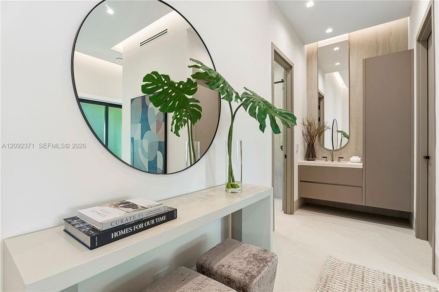 Furnished interior view inside a new home in , Pinecrest (Image 58).