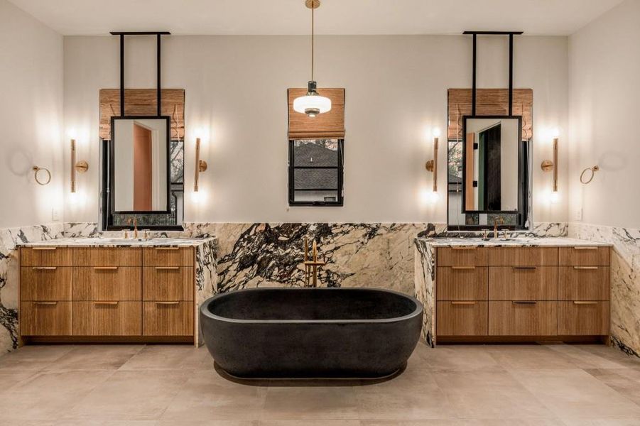 Furnished interior view inside a new home in , Sandy Springs (Image 11).