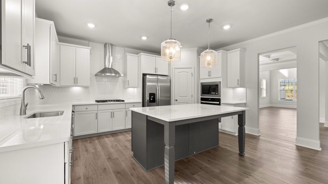 Representative furnished interior of a home built from the Westerly by D.R. Horton in Holland Estates, Powder Springs (Image 8).