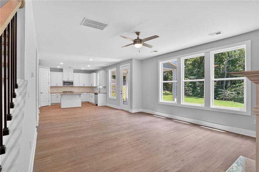 Spacious, unfurnished interior of a new home in The Manor at Gainesville Township, Gainesville (Image 17). Spacious, unfurnished interior of a new home in The Manor at Gainesville Township, Gainesville (Image 17).