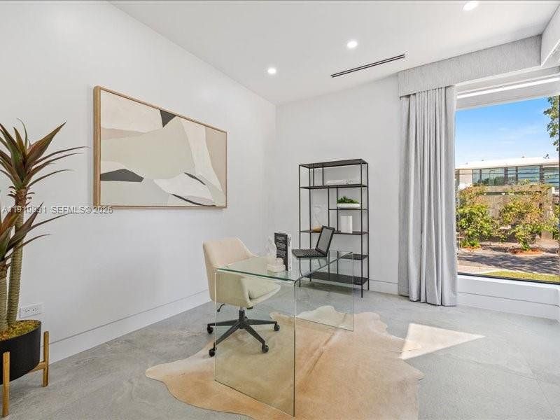 Furnished interior view inside a new home in , Miami Beach (Image 11).