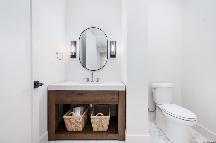 Furnished interior view inside a new home in , San Antonio (Image 9).