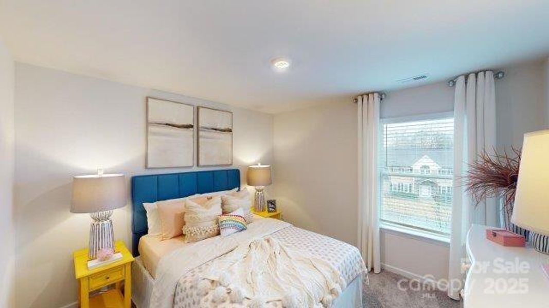 Furnished interior view inside a new home in Falls at Hickory, Hickory (Image 13).