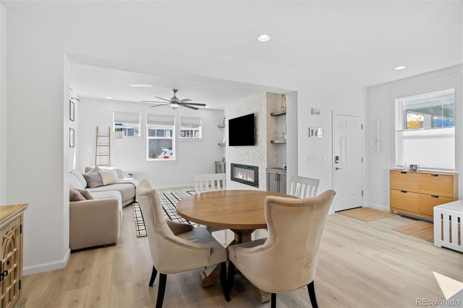 Furnished interior view inside a new home in Sterling Ranch Prospect Village, Littleton (Image 21).
