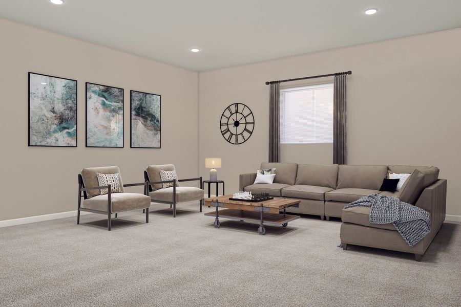 Representative furnished interior of a home built from the 3205 by Tri Pointe Homes in The Aurora Highlands, Aurora (Image 23). Representative furnished interior of a home built from the 3205 by Tri Pointe Homes in The Aurora Highlands, Aurora (Image 23).