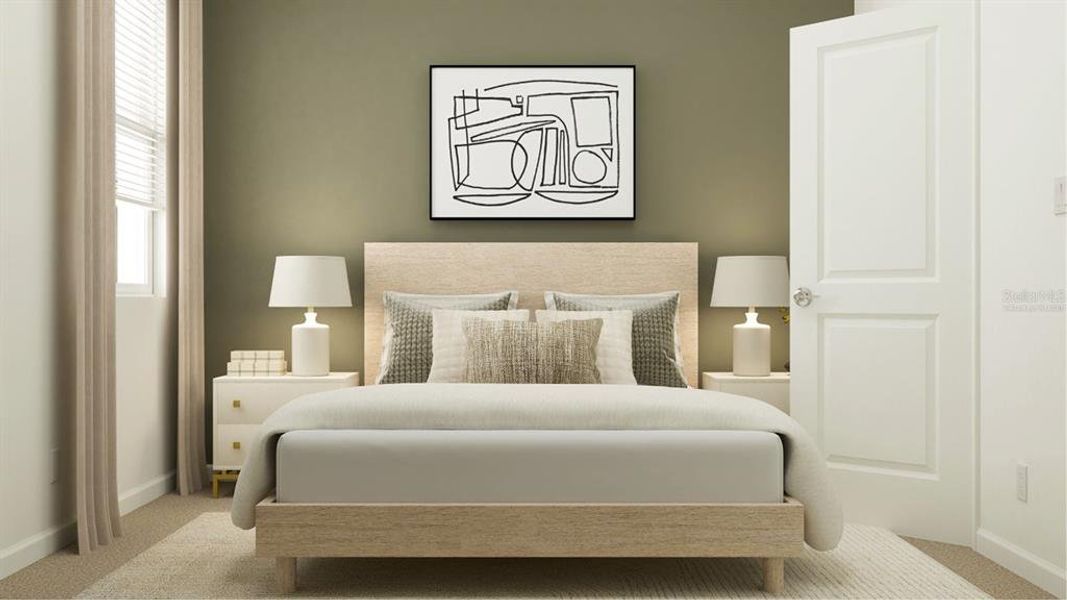 Furnished interior view inside a new home in Rivington, Debary (Image 9).