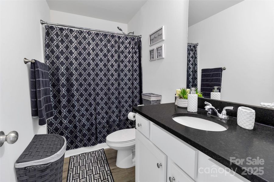 Furnished interior view inside a new home in , Albemarle (Image 5).