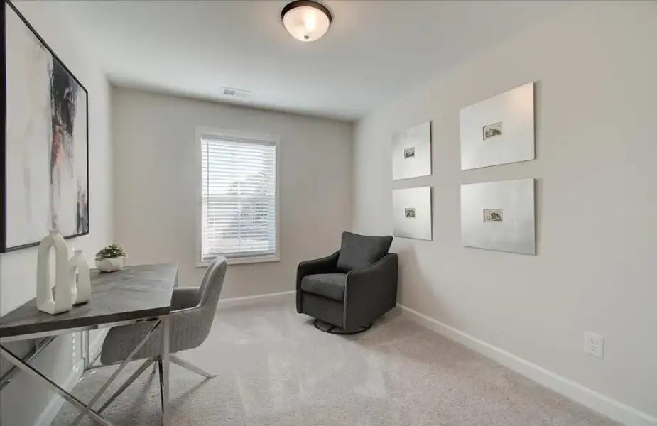 Furnished interior view inside a new home in East Park Village, Kennesaw (Image 14).