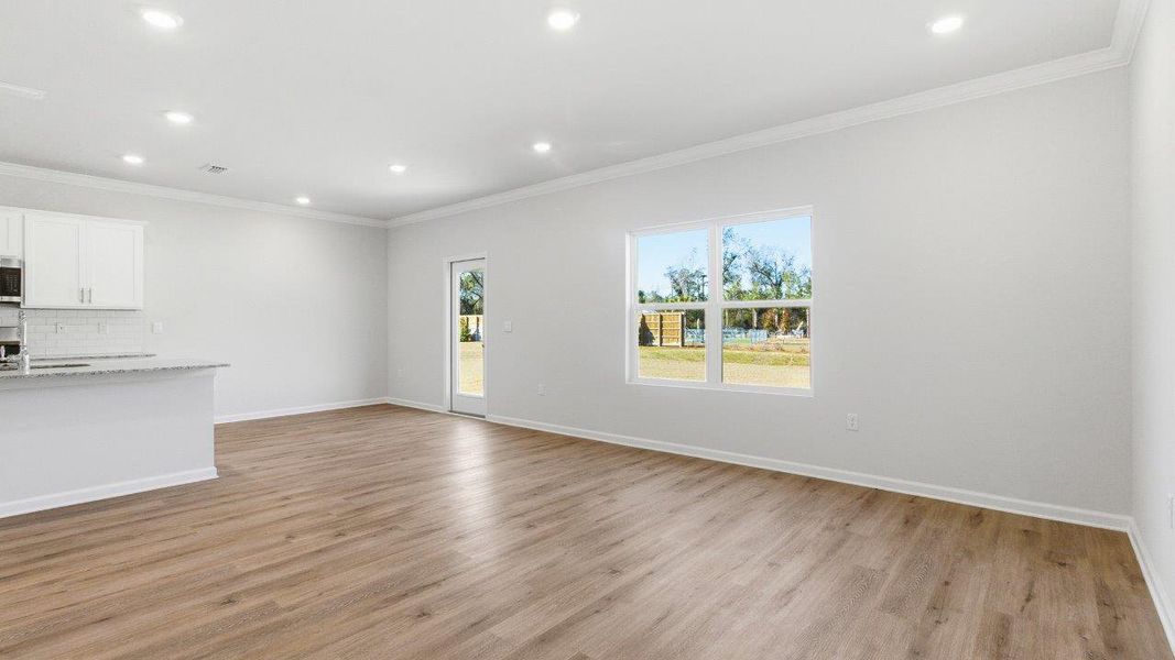 Spacious, unfurnished interior of a new home in Misting Springs, Crawfordville (Image 24).