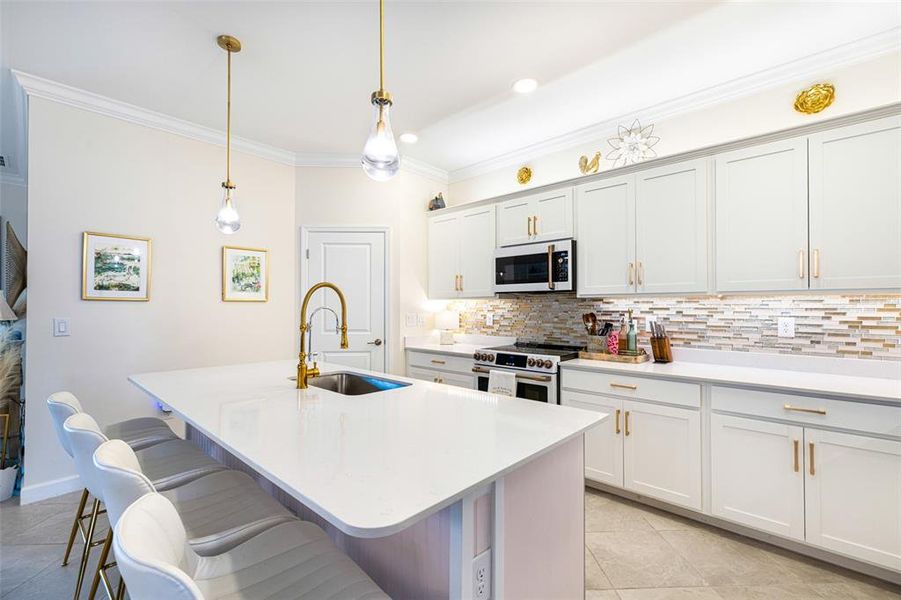 Furnished interior view inside a new home in , Punta Gorda (Image 11).