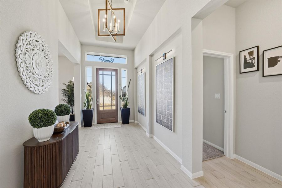 Furnished interior view inside a new home in Tejas Landing, Needville (Image 28).
