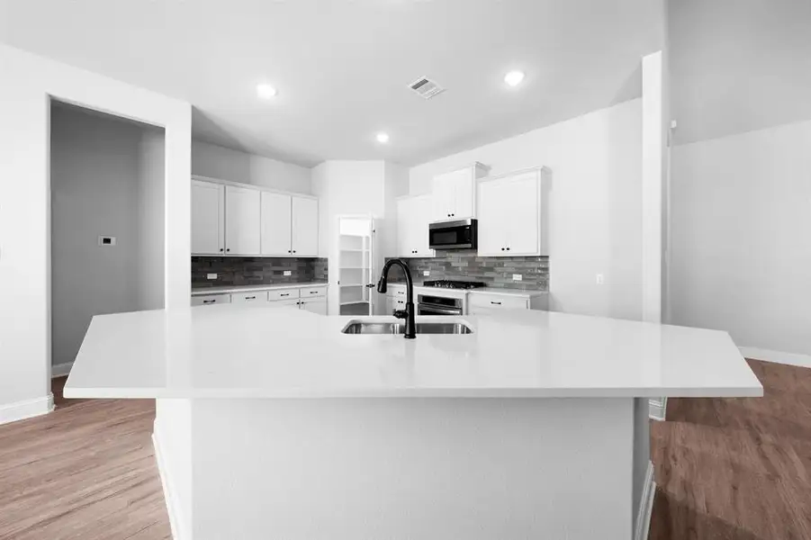 Furnished interior view inside a new home in , Canton (Image 10).