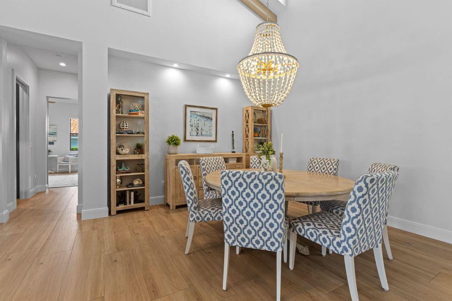 Furnished interior view inside a new home in , Riviera Beach (Image 50).