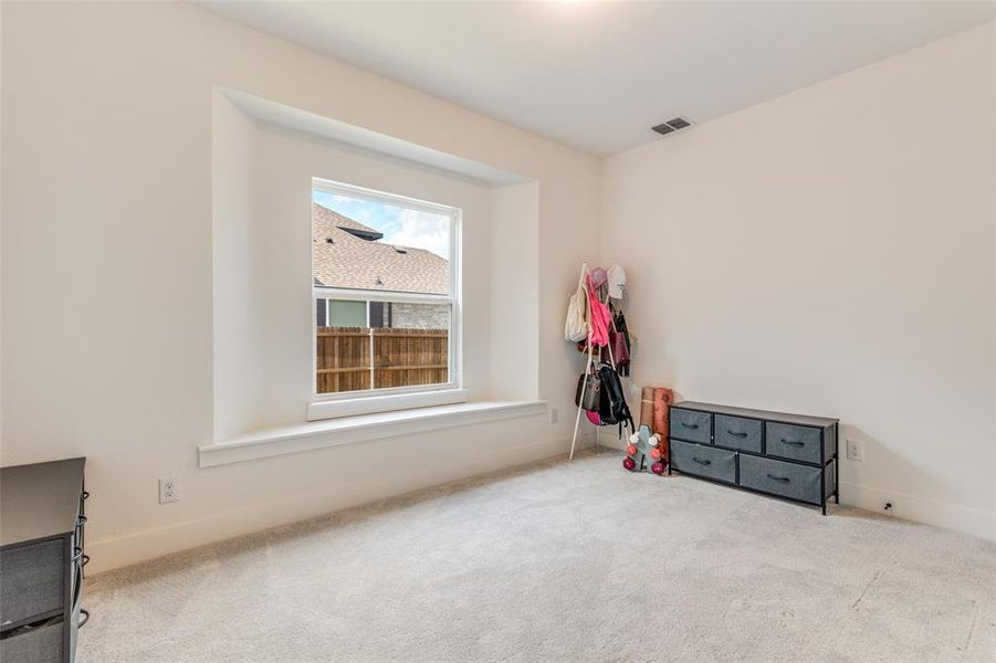 Furnished interior view inside a new home in , Fate (Image 15).