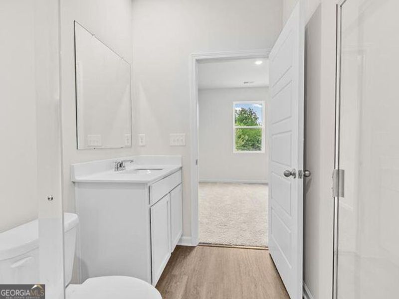 Furnished interior view inside a new home in Remington Chase, Perry (Image 9).