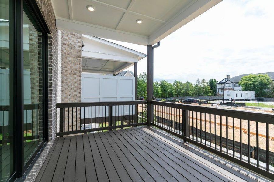 Exterior details and patio area of a home in , Atlanta (Image 3). Exterior details and patio area of a home in , Atlanta (Image 3).