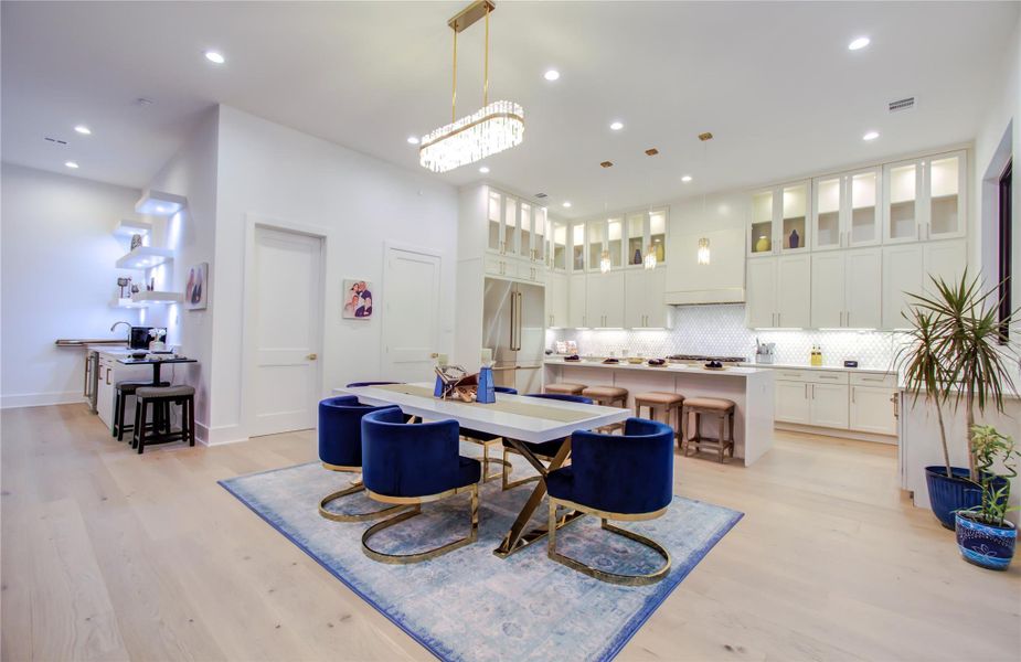 Furnished interior view inside a new home in , Houston (Image 14).