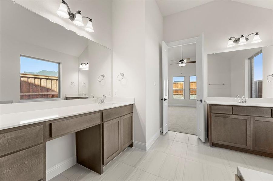 Furnished interior view inside a new home in Hillside Village, Celina (Image 5).