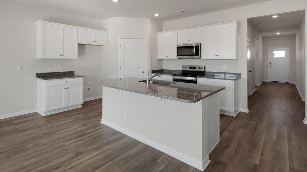 Furnished interior view inside a new home in The Grove at Blake Farm, Wilmington (Image 5).