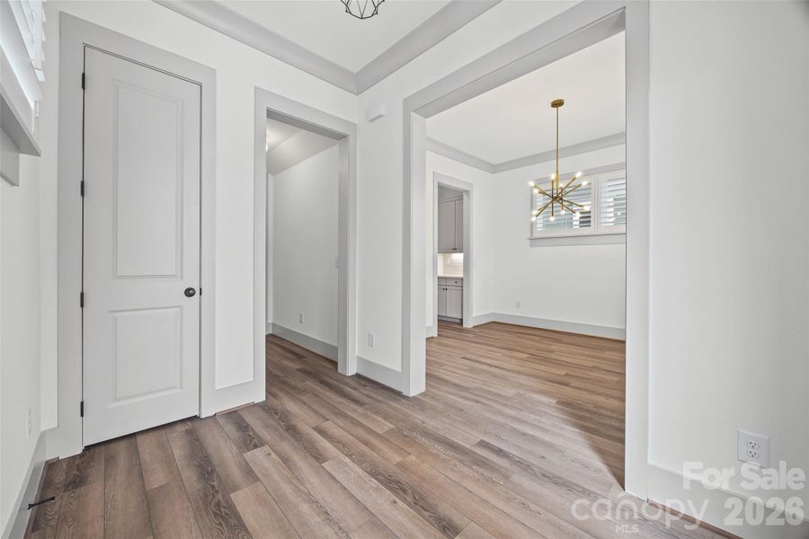 Foyer with Coat Closet
