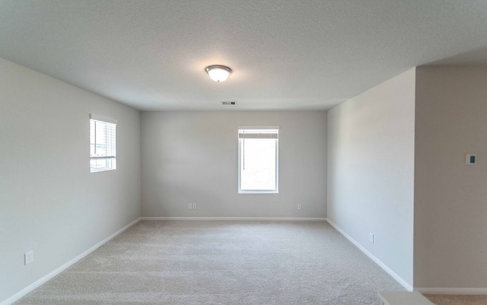 Spacious, unfurnished interior of a new home in Colony at Pinehurst, Pinehurst (Image 23). Spacious, unfurnished interior of a new home in Colony at Pinehurst, Pinehurst (Image 23).