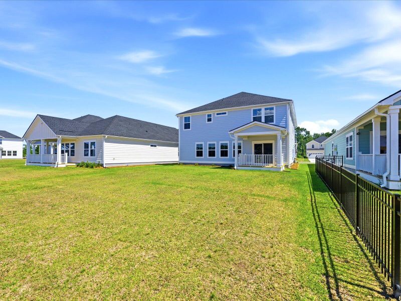 Exterior details and patio area of a home in , Summerville (Image 23).
