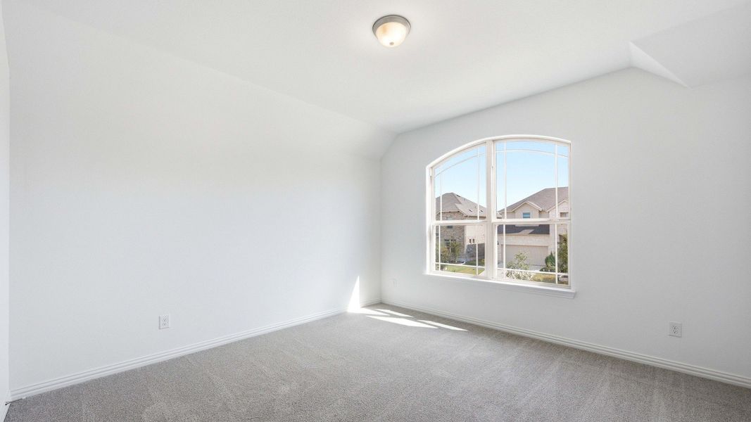Furnished interior view inside a new home in Oaks at San Gabriel, Georgetown (Image 9).